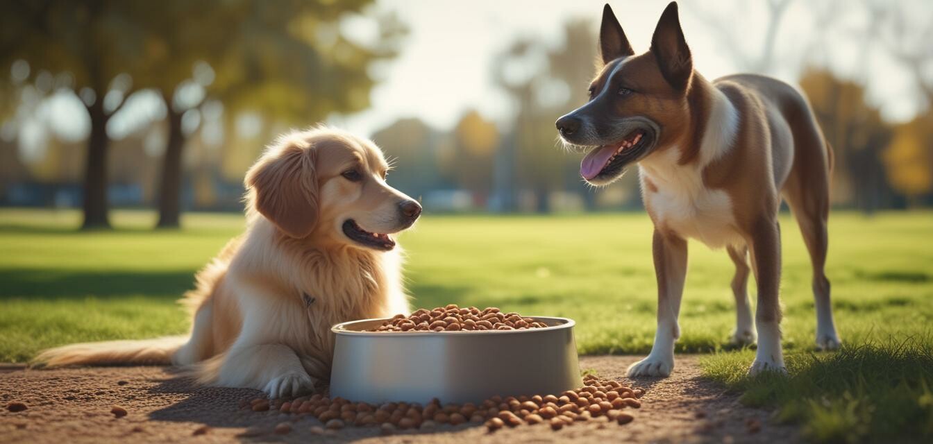 Dog Eating Grain-Free Food