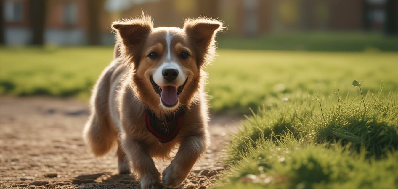 Happy Dog Playing