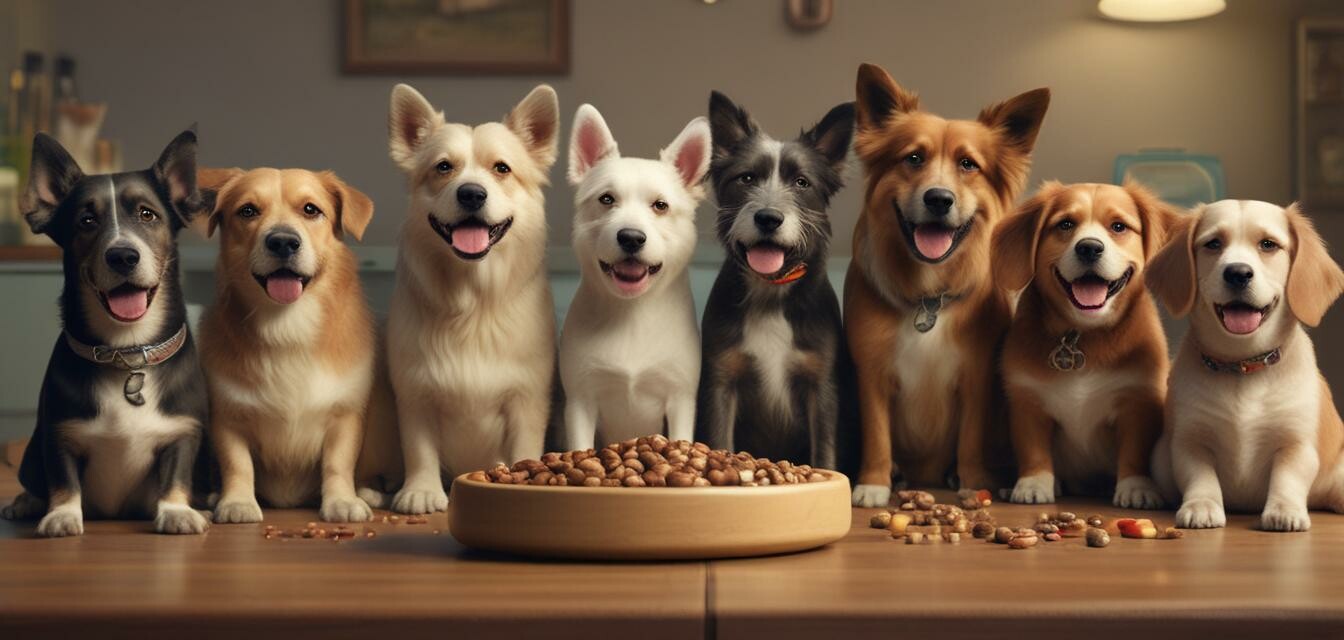 Prescription dog food happy dogs image